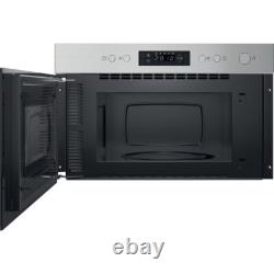 Hotpoint HPM K12C XUK 750 Watt 22 Litres Built In Microwave Stainless Steel