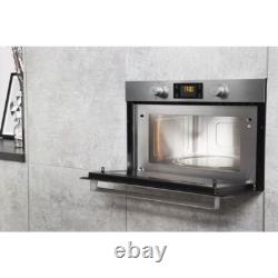 Hotpoint MD344IXH 1000 Watt 31 Litres Built In Microwave Stainless Steel