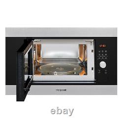 Hotpoint MF20GIXH 1000W Built In Microwave Oven Inox