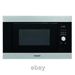 Hotpoint MF25GIXH 25L 900W Built-in Microwave & Girll Stainless Steel