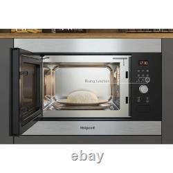 Hotpoint MF25GIXH Built-in 25L Integrated Microwave & Grill St/St