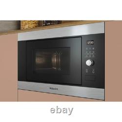 Hotpoint MF25GIXH Built-in 25L Integrated Microwave & Grill St/St