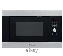 Hotpoint MF25GIXH Built-in 900W Microwave 1000W Quartz Grill Stainless Steel