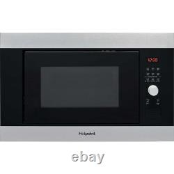 Hotpoint MF25GIXH Built-in 900W Microwave 1000W Quartz Grill Stainless Steel