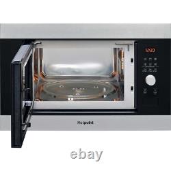 Hotpoint MF25GIXH Built-in 900W Microwave 1000W Quartz Grill Stainless Steel