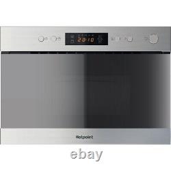 Hotpoint MN314IXH Built-In Microwave with Grill Stainless Steel