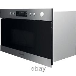 Hotpoint MN314IXH Built-In Microwave with Grill Stainless Steel