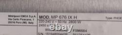 Hotpoint MP676IXH Built In Microwave Grill Steamcombi 40L 900W Perfect condn