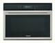 Hotpoint Mp676ixh Built In Microwave Stainless Steel 40 Litre Capacity Clock