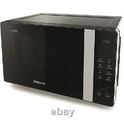 Hotpoint MWHF203B Xtraspace Flatbed 20L Microwave Oven With Grill Black