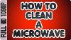 How To Clean A Microwave Stainless Steel Microwave Cleaning