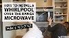 How To Install An Over The Range Microwave Whirlpool Wmh 31017 Hz Smudge Proof Stainless Steel