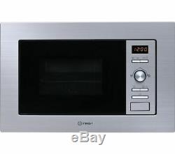 INDESIT MWI 122.2 X Built-in Microwave with Grill Silver Currys