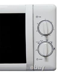 Igenix IG2083 20L 800W Manual Microwave Stainless Steel/White