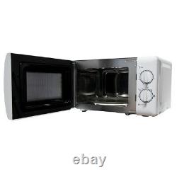 Igenix IG2083 20L 800W Manual Microwave Stainless Steel/White