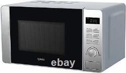 Igenix IG2086 800w Solo Microwave Oven Digital Control 20L Stainless Steel