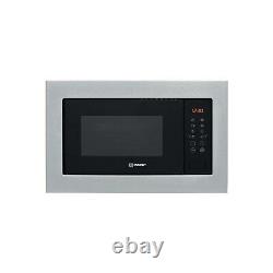 Indesit 25L 900W Built In Microwave with Grill Stainless Steel
