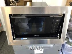 Indesit 25L 900W Built In Microwave with Grill Stainless Steel MWI125GX RRP £239