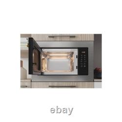 Indesit 25L Built-In Microwave & Grill 900W Micro, 1kW Quartz Grill & Push&Go