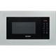 Indesit Built-in 800w Microwave With Grill Stainless Steel Mwi120gx