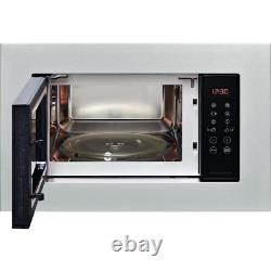 Indesit Built-In 800W Microwave with Grill Stainless Steel MWI120GX
