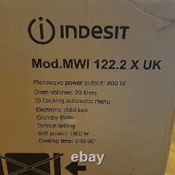 Indesit Integrated Built In Oven Microwave MWI 122.1 X UK Pristine Condition