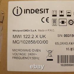 Indesit Integrated Built In Oven Microwave MWI 122.1 X UK Pristine Condition