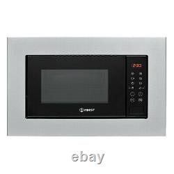 Indesit MWI120GX 1000W Built In Microwave Oven Stainless Steel