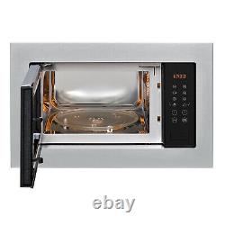 Indesit MWI125GX 900W Built in Microwave Oven Stainless Steel