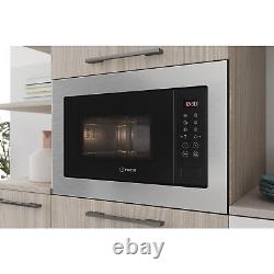 Indesit MWI125GX 900W Built in Microwave Oven Stainless Steel