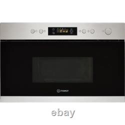 Indesit MWI3213IX 750 Watt 22 Litres Built In Microwave Stainless Steel