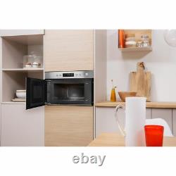 Indesit MWI3213IX 750 Watt 22 Litres Built In Microwave Stainless Steel