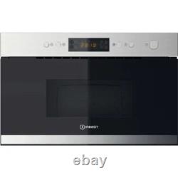 Indesit MWI3213X Built-in 22L Microwave Oven Wall Cupboard Mountable