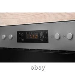 Indesit MWI3213X Built-in 22L Microwave Oven Wall Cupboard Mountable