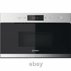 Indesit MWI323IX Integrated Stainless Steel Microwave with Grill Function