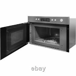 Indesit MWI323IX Integrated Stainless Steel Microwave with Grill Function