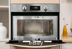 Indesit MWI3443IX 900W 40L Built-in Microwave Oven And Grill Stainless Steel