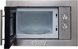 Integrated 20L Microwave Oven, Stainless Steel