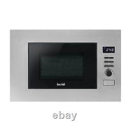 Integrated Microwave Oven, 20L, 800W Stainless Steel