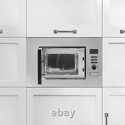 Integrated Microwave Oven, 20L, 800W Stainless Steel