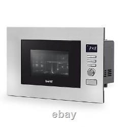 Integrated Microwave Oven, 20L, 800W Stainless Steel