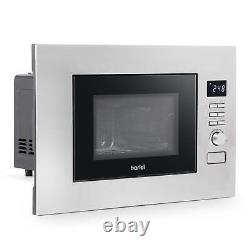 Integrated Microwave Oven, 20L, 800W Stainless Steel