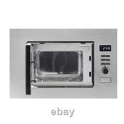 Integrated Microwave Oven, 20L, 800W Stainless Steel