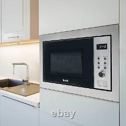 Integrated Microwave Oven, 25L, 900W Stainless Steel