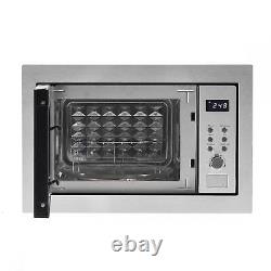 Integrated Microwave Oven, 25L, 900W Stainless Steel