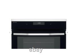 John Lewis AEG JLBIMW433 Built-in Microwave with Grill, Black/Stainless Steel