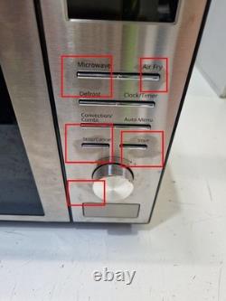 John Lewis Air Fryer Freestanding Microwave 26L Black (Used/Missing Items)