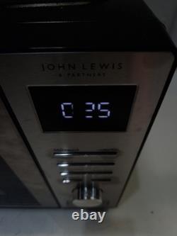 John Lewis Air Fryer Freestanding Microwave 26L Black (Used/Missing Items)