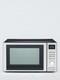 John Lewis Air Fryer Freestanding Microwave 26l Stainless Steel Used/no Basket