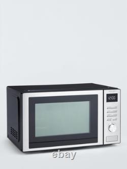 John Lewis Air Fryer Freestanding Microwave 26L Stainless Steel Used/No Basket